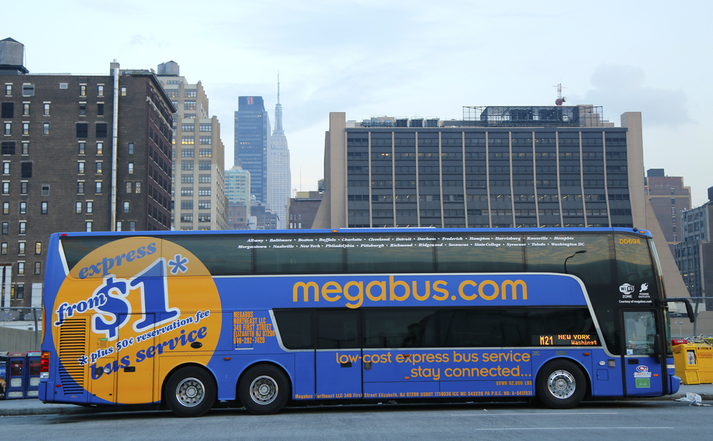 Megabus in New York